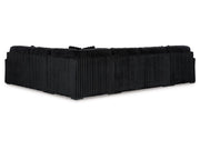 Midnight - Madness Onyx 4 - Piece LAF Sectional - Gate FurnitureSectional