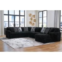 Midnight - Madness Onyx 4 - Piece RAF Sectional - Gate FurnitureSectional