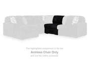 Midnight-Madness Onyx Armless Chair - 9810346