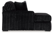 Midnight-Madness Onyx Left-Arm Facing Corner Chaise - 9810316