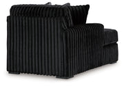 Midnight-Madness Onyx Left-Arm Facing Corner Chaise - 9810316