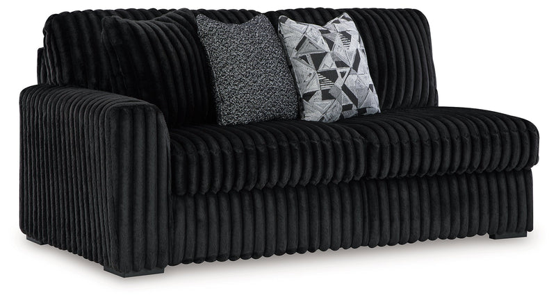 Midnight-Madness Onyx Left-Arm Facing Sofa - 9810366