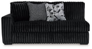 Midnight-Madness Onyx Left-Arm Facing Sofa - 9810366