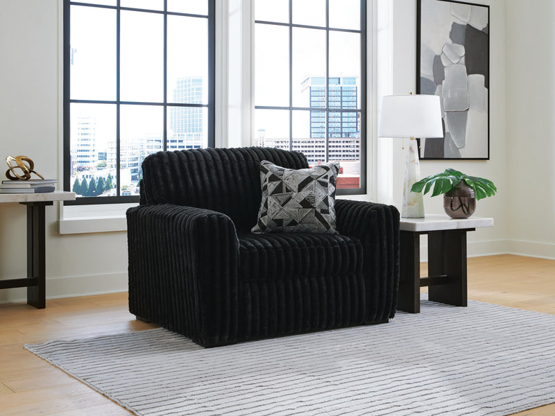 Midnight-Madness Onyx Oversized Chair - 9810323