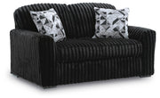 Midnight-Madness Onyx Sofa and Loveseat - 98103U9
