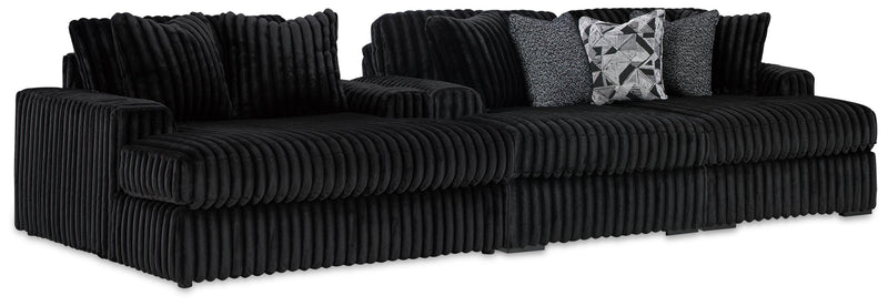 Midnight-Madness Onyx Super Chaise and Oversized Chaise - 98103U12