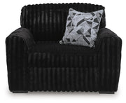 Midnight-Madness Oversized Chair and Ottoman - 98103U15