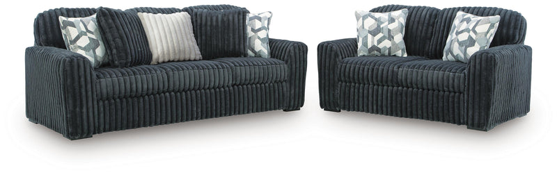 Midnight-Madness Sofa and Loveseat - 98105U1
