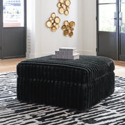 Midnight-Madness Sofa and Oversized Ottoman - 98103U16