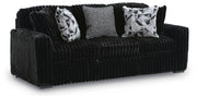 Midnight-Madness Sofa and Oversized Ottoman - 98103U16