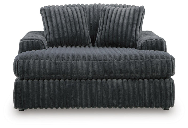 Midnight-Madness Sofa, Loveseat and Oversized Chaise - 98105U2