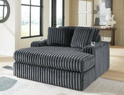 Midnight-Madness Sofa, Loveseat and Oversized Chaise - 98105U2