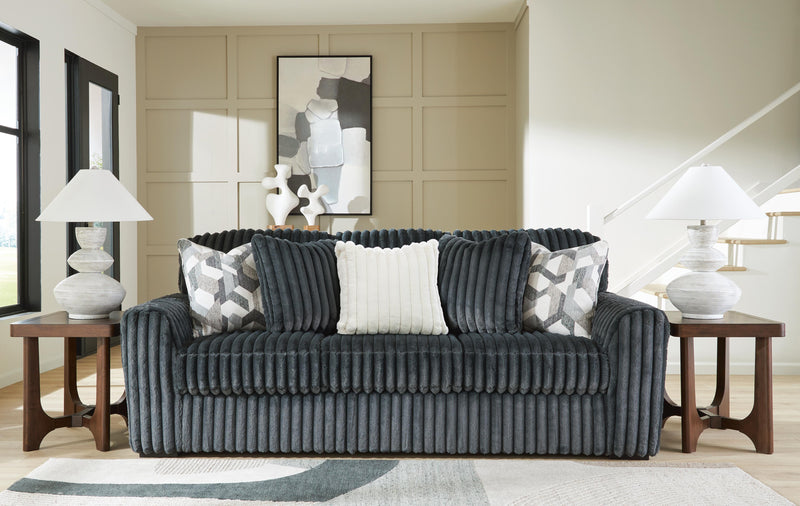 Midnight-Madness Sofa, Loveseat and Oversized Chaise - 98105U2