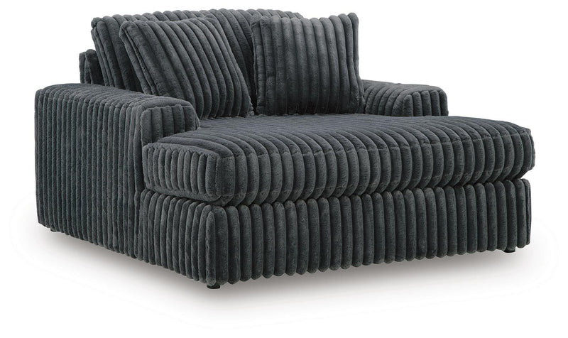 Midnight-Madness Sofa, Loveseat and Oversized Chaise - 98105U2