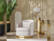 Milano Max 3-pieces (Sofa & Loveseat & Chair) Livingroom in Cream - 200-MAX-MIL-KEN020-DAR020-ELA020-321