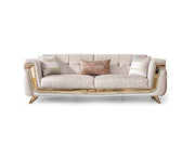 Milano Max Convertible Loveseat in Cream - 200-MAX-MIL-KEN020-DAR020-ELA020-2