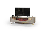 Milano Max Tv Stand With Fire Place - 200-MAX-MIL-TV
