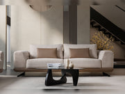 Milano Stationary Sofa in Brown - 200-ST-MIL-CREMONA06-321