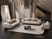 Milano Stationary Sofa in Brown - 200-ST-MIL-CREMONA06-321