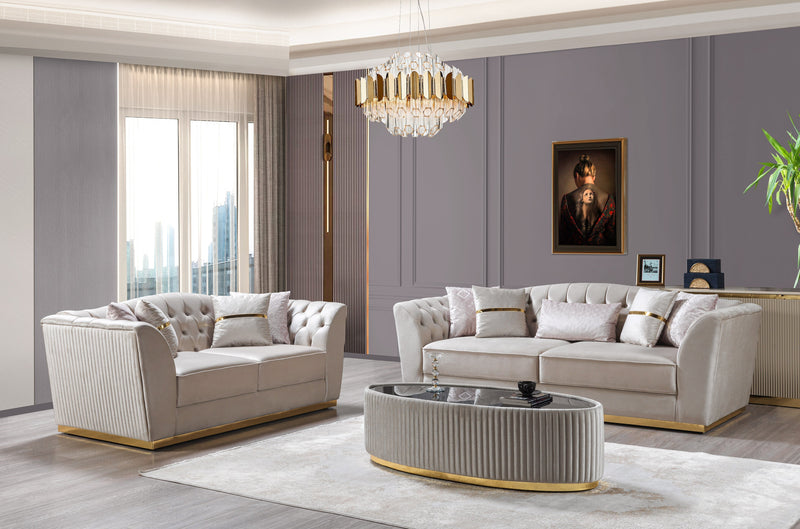 Milena Ivory Coffee Table - Gate FurnitureCoffee Table