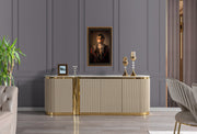 Milena Ivory Dining Server - MILENAIV-SRV