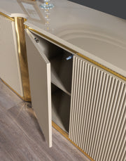 Milena Ivory Dining Server - MILENAIV-SRV