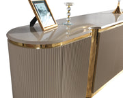 Milena Ivory Dining Server - MILENAIV-SRV
