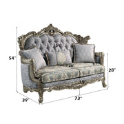 Miliani Loveseat W/3 Pillows - LV01781