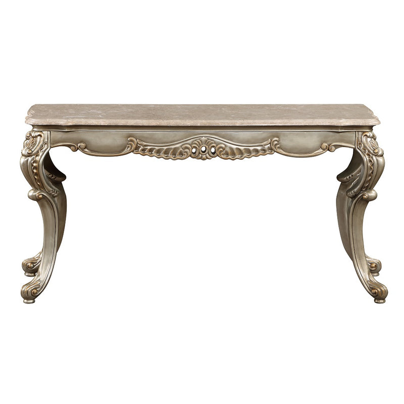 Miliani Sofa Table W/Marble Top - LV01785