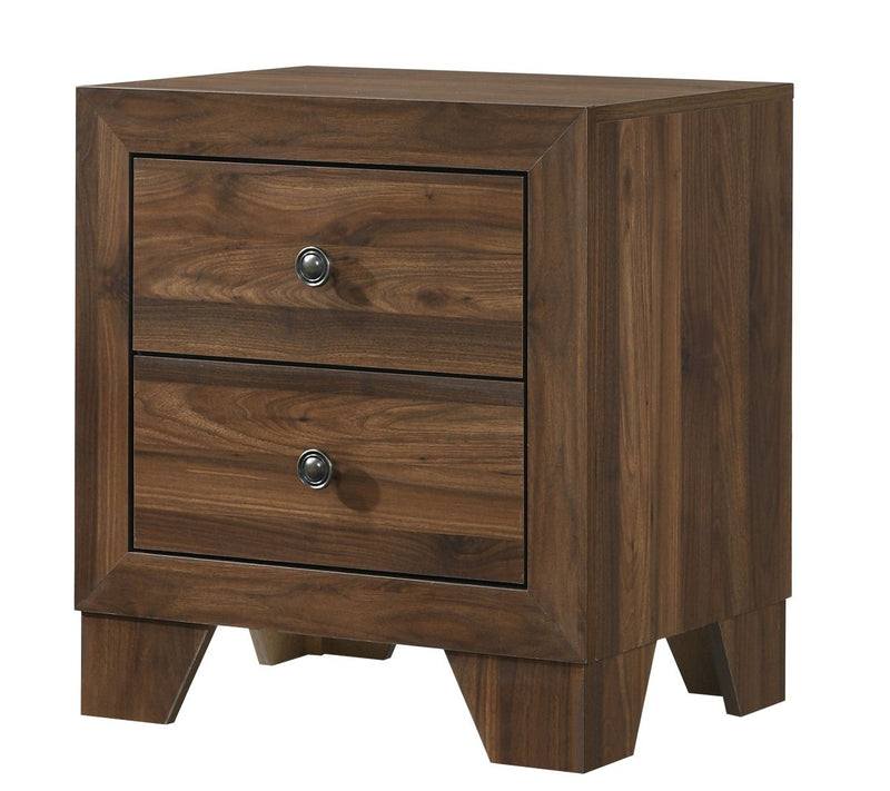 Millie Cherry Brown Panel Bedroom Set - Gate FurnitureBedroom Set