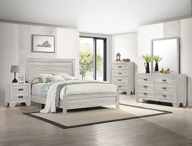 Millie Night Stand-White - B9220-2