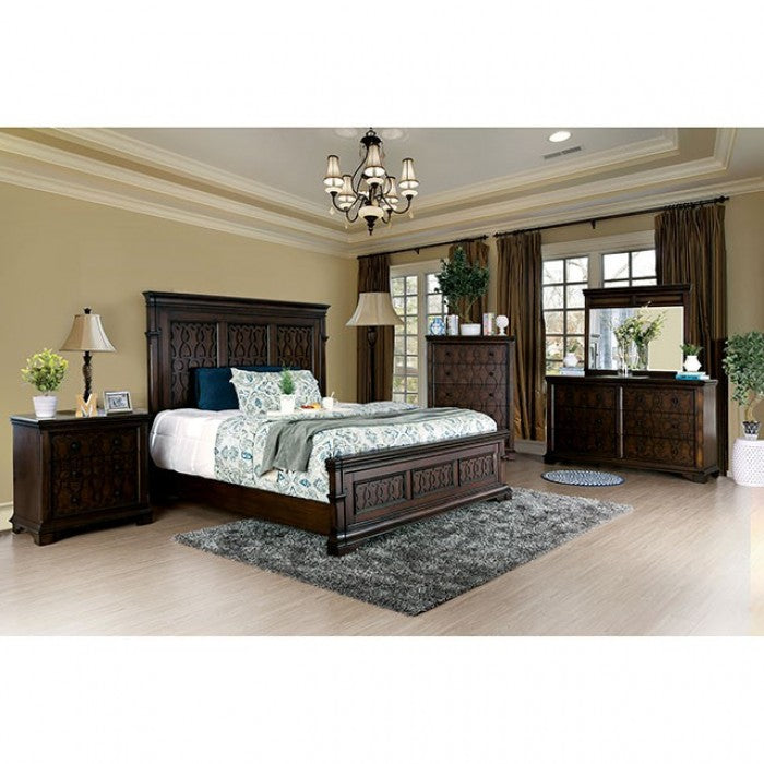 Minerva Walnut Mirror - CM7839M