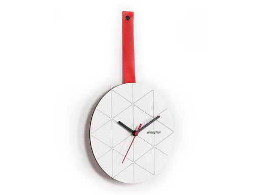 Minuet Wall Clock in Red - 760-MIN-MT192102