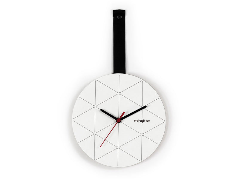 Minuet Wall Clock in Red - 760-MIN-MT192102