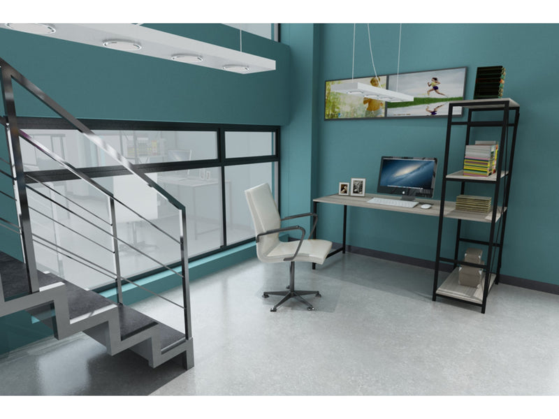 Mira Study Desk in Walnut - 790-MIR-SD-WL