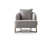 Mirage 3-pieces (Sofa & Loveseat & Chair) Livingroom Set - Bronze - 200-ST-MIR-EMK 774-V1-BRO-321