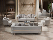 Mirage 3-pieces (Sofa & Loveseat & Chair) Livingroom Set - Bronze - 200-ST-MIR-EMK 774-V1-BRO-321