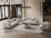 Mirage 3-pieces (Sofa & Loveseat & Chair) Livingroom Set - Bronze - 200-ST-MIR-EMK 774-V1-BRO-321