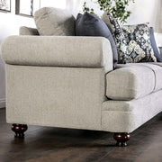 Miramar Beige/Charcoal Loveseat - SM6442-LV