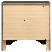 Miranda 3-drawer Nightstand Bedside Table Black - 206362