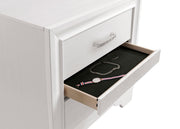 Miranda 3-drawer Nightstand Bedside Table White - 205112