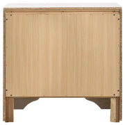 Miranda 3-drawer Nightstand Bedside Table White - 205112
