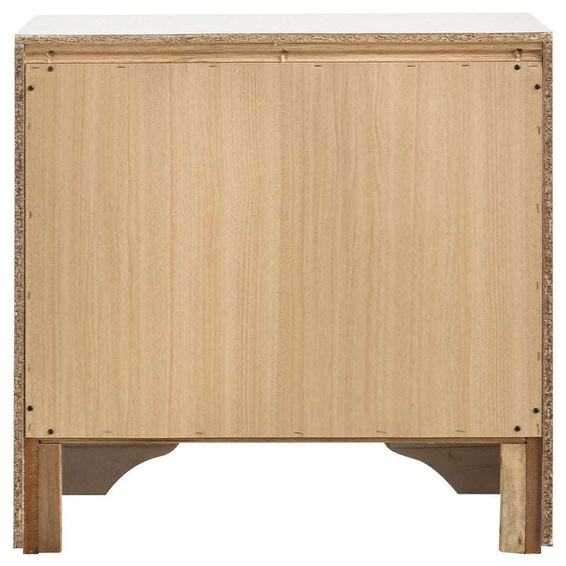 Miranda 3-drawer Nightstand Bedside Table White - 205112