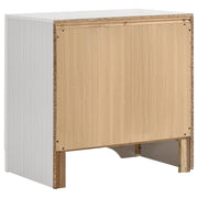 Miranda 3-drawer Nightstand Bedside Table White - 205112