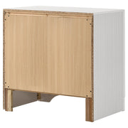 Miranda 3-drawer Nightstand Bedside Table White - 205112