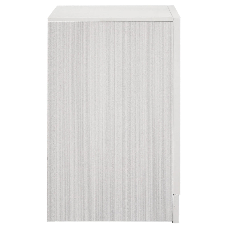 Miranda 3-drawer Nightstand Bedside Table White - 205112