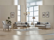 Miranda 3-pieces (Sofa & Loveseat & Chair) Livingroom in Beige - 200-SIM-MIR-GIRNE04-321