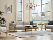 Miranda 3-pieces (Sofa & Loveseat & Chair) Livingroom in Beige - 200-SIM-MIR-GIRNE04-321