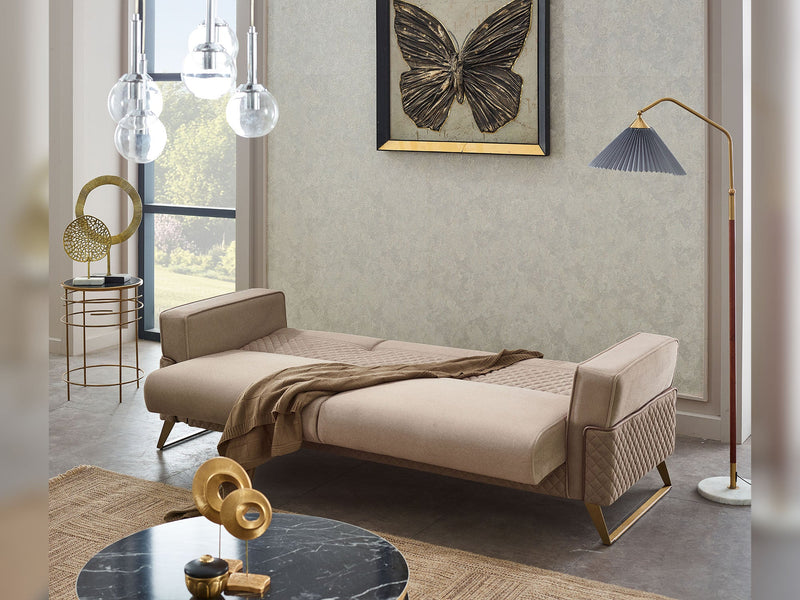 Miranda 3-pieces (Sofa & Loveseat & Chair) Livingroom in Grey - 200-SIM-MIR-GIRNE02-321