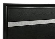 Miranda 4-piece Eastern King Bedroom Set Black - 206361KE-S4